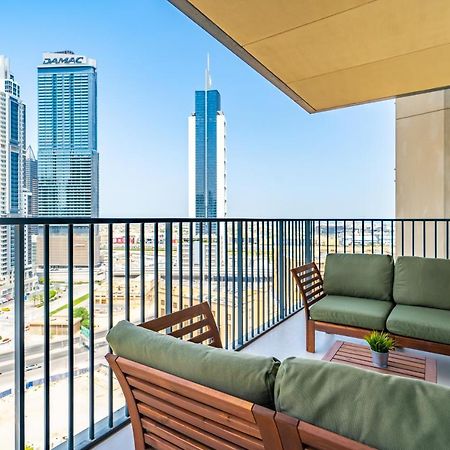 Incredible Views From This Classy Apt With Terrace Dubai Exterior photo